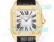 Swiss Clone Cartier Santos 100th Anniversary 2824 Watch Yellow Gold Diamond-Set (2)_th.jpg